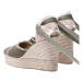 Castañer Espadrilky Clarina/8ed/002 022983-414 Zelená