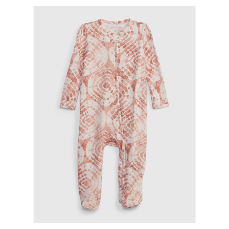 GAP Baby batik overall with zipper - Girls