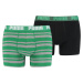 Puma Heritage Stripe Boxer 2P Farba: čierna