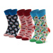 Happy Socks Ponožky Vysoké Unisex XFOD08-0200 Farebná