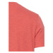 Tričko Camel Active Henley 1/2 Arm Faded Red