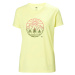 Helly Hansen Skog Recycled Graphic Tee Fadded Yallow Women's T-Shirt