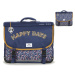 Pol Fox  CARTABLE HAPPY BLUE 35 CM  Školské tašky a aktovky Námornícka modrá