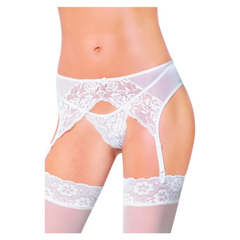 Dámsky podväzkový pás SoftLine collection 3317 white