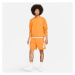 Nike CLUB ALUMNI HBR FT SHORT Pánske šortky, oranžová, veľkosť