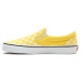 dámske topánky Vans Classic Slip-On CHECKERBOARD CYBRE žltá/TRUE biela