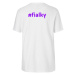 #FIALKY tričko Fialky Biela