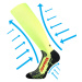 VOXX kompresné ponožky Flex neon yellow 1 pár 111452