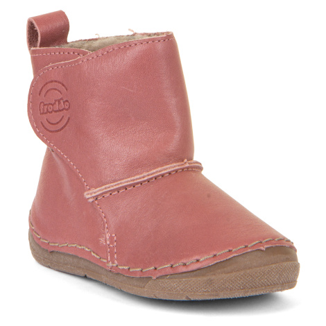 Froddo Dark pink G2160077-7 (Flexible, s kožušinou) zimné barefoot topánky 27 EUR
