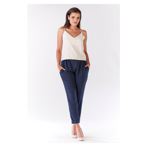 Dámske elegantné nohavice Awama