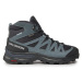 Salomon Trekingová obuv X Ward Leather Mid GORE-TEX L47182000 Modrá