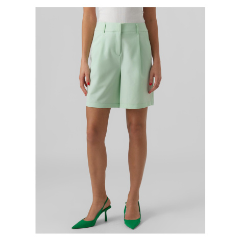 Women's mint shorts VERO MODA Zelda - Women