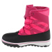 TMAVO RUŽOVÉ DIEVČENSKÉ SNEHULE 4F KIDS SNOW BOOTS 4FJAW22FSBSF005-54S