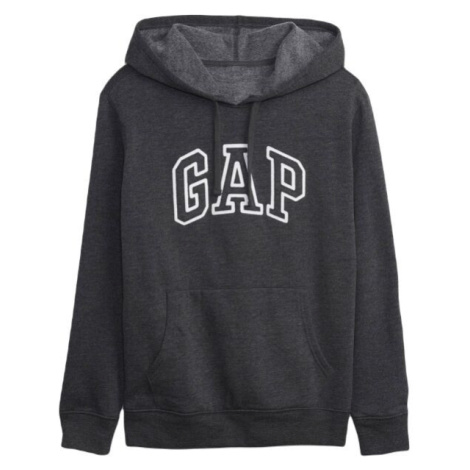 GAP HERITAGE Dámska mikina, tmavo sivá, veľkosť