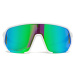 Slnečné okuliare Horsefeathers Archie Bike Sunglasses White/ Mirror Green