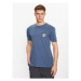 Quiksilver Tričko Qs Bubble Stamp EQYZT07258 Modrá Regular Fit