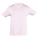 SOĽS Regent Kids Detské tričko s krátkym rukávom SL11970 Pale pink