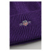 ČAPICA GANT SHIELD COTTON BEANIE PANSY PURPLE