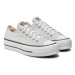 Converse Plátenky Chuck Taylor All Star Lift Platform A11538C Sivá