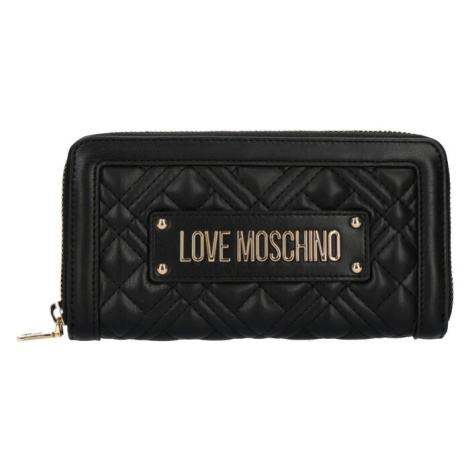 Love Moschino Peňaženka  zlatá / čierna