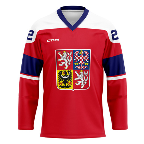 Hokejové reprezentácie hokejový dres Lukáš Sedlák #23 CCM Czech republic red