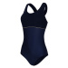 Jednodielne luxusné plavky Alyssa tmavo modré