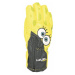 Level LUCKY žltá - Detské lyžiarske rukavice