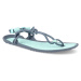 Barefoot sandále Xero shoes - Aqua Cloud Blue Glow W vegan šedé