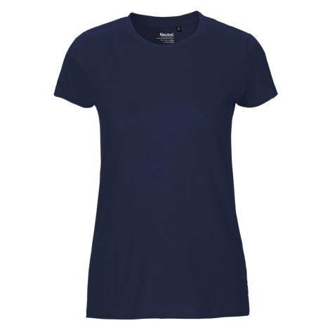 Neutral Dámske tričko Fit z organickej Fairtrade bavlny - Námornícka modrá