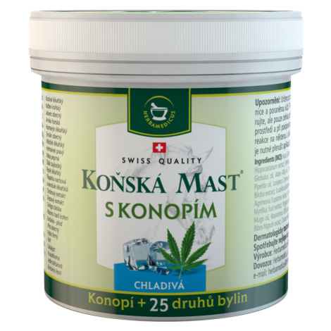 Herbamedicus Konopný balzam s chladivým konopím 250 ml