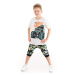 mshb&g Monster Car Boys T-shirt Capri Shorts Set