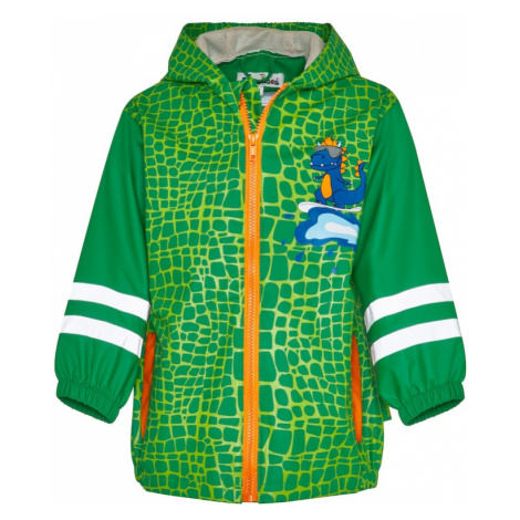 PLAYSHOES Funkčná bunda 'Dino'  zelená / zmiešané farby