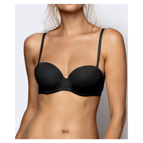 Women's bra Balconette ATLANTIC Basic - black