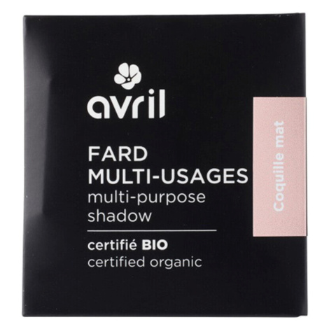 Avril  Certified Organic Eyeshadow - Coquille Mat  Očné tiene & podkladové bázy Ružová