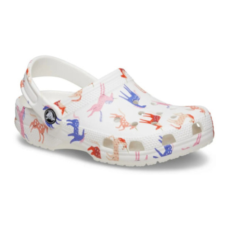 Dievčenské kroksy (rekreačná obuv) CROCS Classic Character Print Clog T unicorn