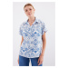 Bigdart 3711 Half Sleeve Shirt - D.Blue