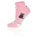 Členkové ponožky Italian Fashion Bami Ružová