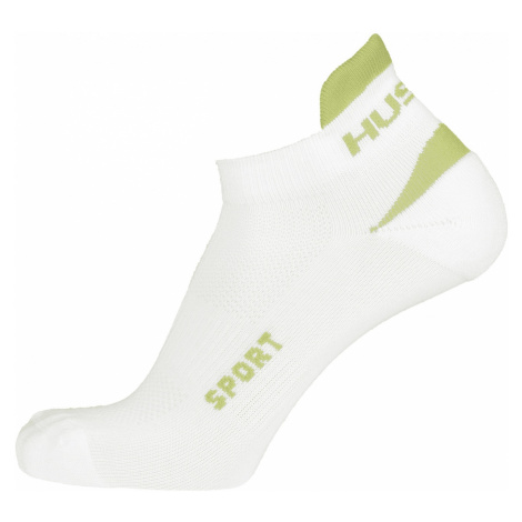 Socks Sport white / sv. green Husky