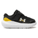 Under Armour Bežecké topánky Infant UA Surge 4 AC 3027105 Čierna