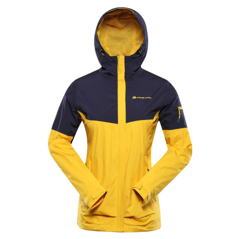 Alpine Pro Norema Dámska outdoorová bunda LJCC630 yellow