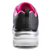 Dámska obuv flex appeal na športovú chôdzu čierno-ružová