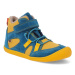 Barefoot zimné detské členkové topánky Koel - Beau Wool Yellow žltá