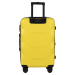 ŽLTÁ SADA CESTOVNÝCH KUFROV PEACOCK 148, LUGGAGE 3 SETS (L,M,S) WINGS, YELLOW