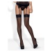 Dámske punčochy Obsessive čierne (S800 garter stockings)