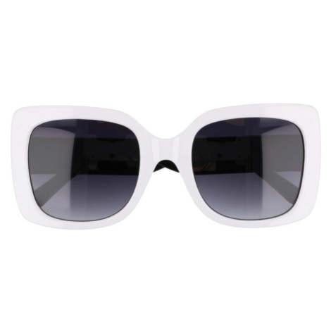 Sunmania Biele oversized slnečné okuliare „Anonym&quot; 668025503
