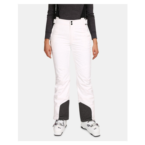 Women's ski pants Kilpi ELARE-W White