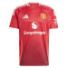 adidas MANCHESTER UNITED FC HOME JERSEY Pánsky futbalový dres, červená, veľkosť