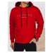 Men's sweatshirt with red print Dstreet