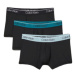 Pánske boxerky CALVIN KLEIN 3 PACK-LOW RISE TRUNK-B- BLACK, ARONA, CHESAPEAKE BAY WB