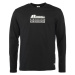 Russell Athletic LONG SLEEVE TEE SHIRT M Pánske tričko, čierna, veľkosť